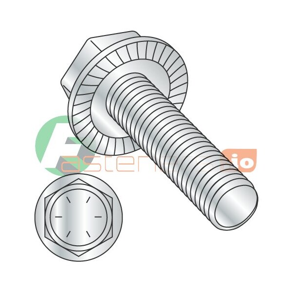 Newport Fasteners Grade 8, 5/16"-18 Hex Flange Bolt, Zinc Plated Steel, 1-1/4 in L, 1000 PK 713861 - main